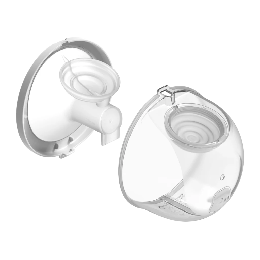 Copa y embudo del imani i2 Plus Pro, separados