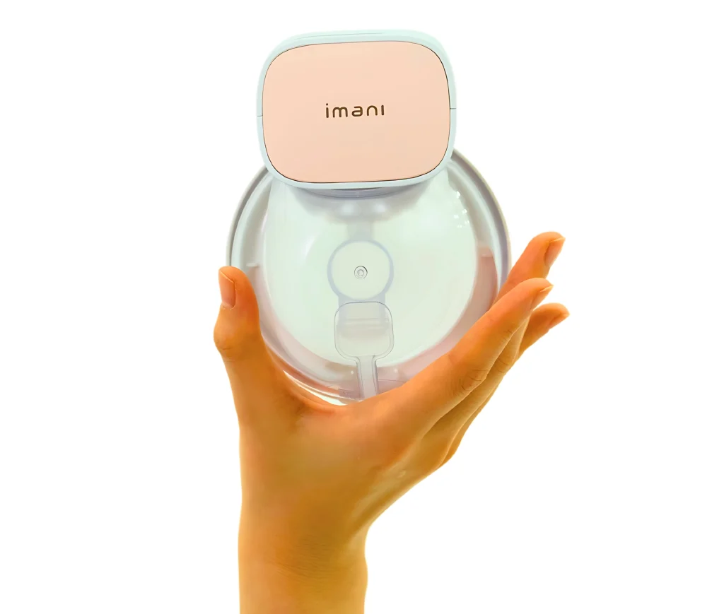 Extractor imani i2 Plus Pro sostenido en la mano